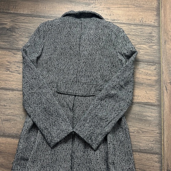 Guess Charcoal Double-Breasted Pea Coat - Picture 2 of 5